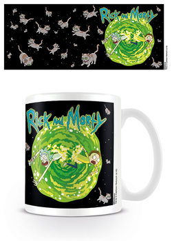 Skodelica Rick & Morty - Floating Cat Dimension
