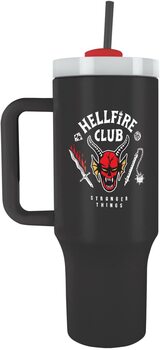 Potovalni vrček Stranger Things - Hellfire Club