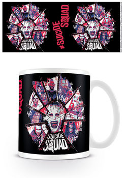 Skodelica Suicide Squad - Cracked