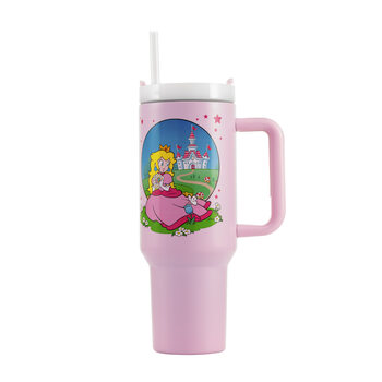 Potovalni vrček Super Mario - Peach
