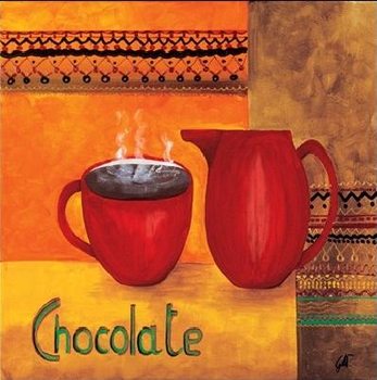 Chocolate Art Print
