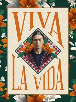 Frida Khalo - Viva La Vida Art Print