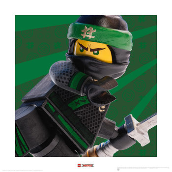 Lego Ninjago Film - Lloyd Crop Art Print
