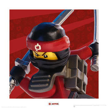 Lego Ninjago Movie - Kai Crop Art Print