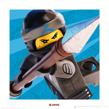 Lego Ninjago Movie - Nya Crop Art Print