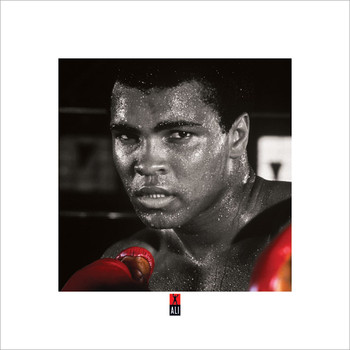Muhammad Ali Boxing S. Art Print