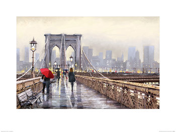 Richard Macneil - Brooklyn Bridge Art Print