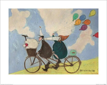 Sam Toft - Be Who You Be Art Print