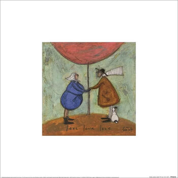 Sam Toft Print We Sat and Watched but not a Soul was About 60x80cm 