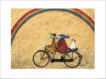 Sam Toft - Somewhere Under a Rainbow Art Print