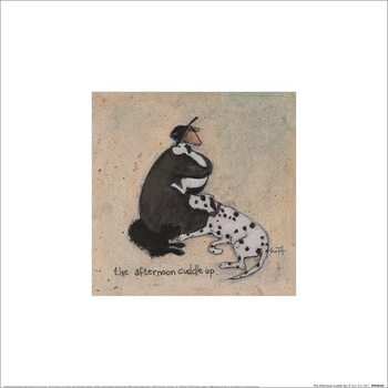Sam Toft - The Afternoon Cuddle Up Art Print