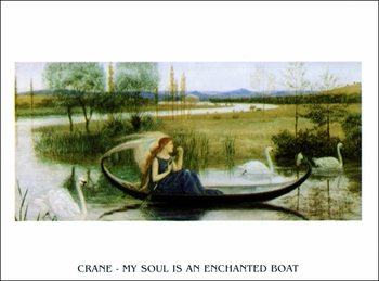W.Crane - My Soul Is An Enchanted Boat Art Print
