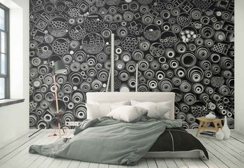 3 More Pipes Wallpaper Mural