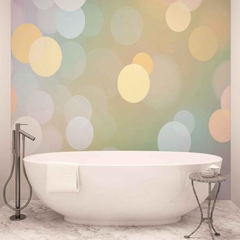 Abstract Bokeh Pastel Colour Wallpaper Mural