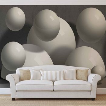 Abstract Monochrome Modern Design Wallpaper Mural