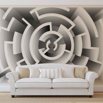 Abstract Pattern Modern Wallpaper Mural