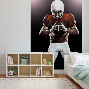 American Football Player Wallpaper Mural