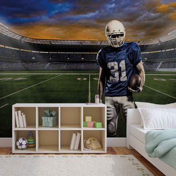 American Football Stadium Wallpaper Mural