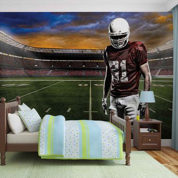 American Football Stadium Wallpaper Mural
