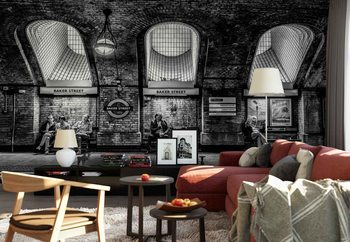 Baker Street Wallpaper Mural