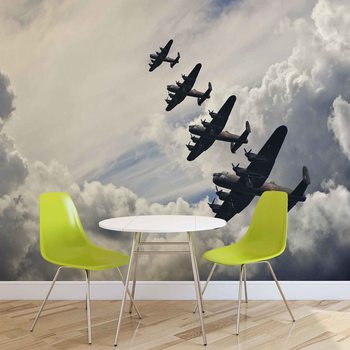 Bomber planes Wallpaper Mural