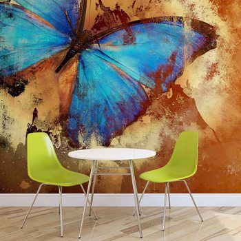 Butterfly Art Wallpaper Mural