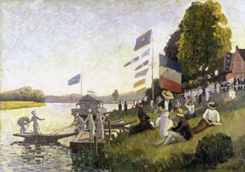 Camille Pissarro - Regatta Wallpaper Mural