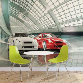 Cars Transport Wallpaper Mural