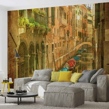 City Venice Canal Wallpaper Mural
