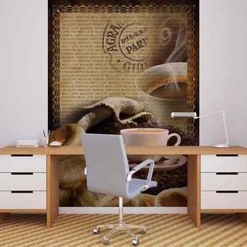 Coffee Beans Wallpaper Mural