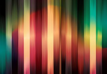 Фототапет Colourful Light Streaks Modern Design