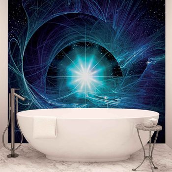 Cosmic Star Abstract Wallpaper Mural