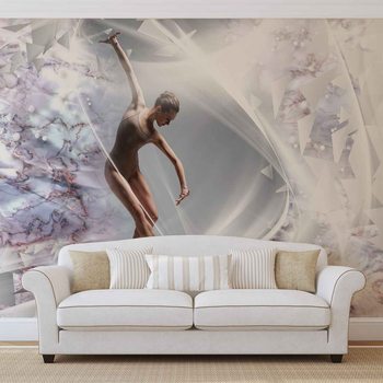 Dancer Abstract Wallpaper Mural
