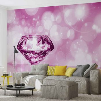 Фототапет Diamond Pink