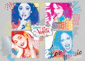 Ταπετσαρία Disney Violetta