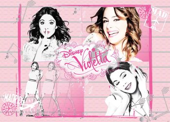 Ταπετσαρία Disney Violetta