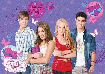 Ταπετσαρία Disney Violetta