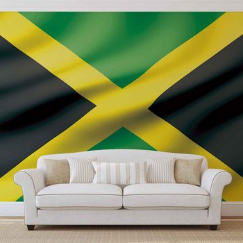Flag Jamaica Wallpaper Mural