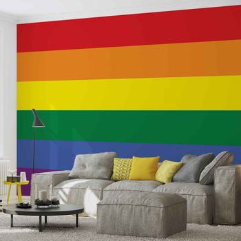 Flag Rainbow Gay Pride Wallpaper Mural