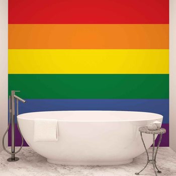 Flag Rainbow Gay Pride Wallpaper Mural