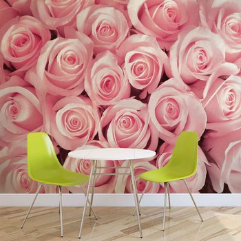 Flowers Roses Wallpaper Mural