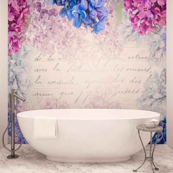 Flowers Vintage Wallpaper Mural