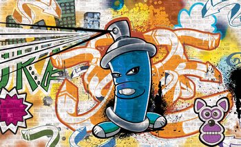 Graffiti Street Art Wallpaper Mural