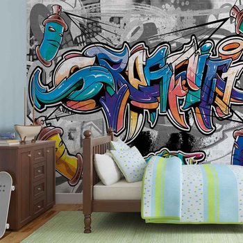 Graffiti Street Art Wallpaper Mural