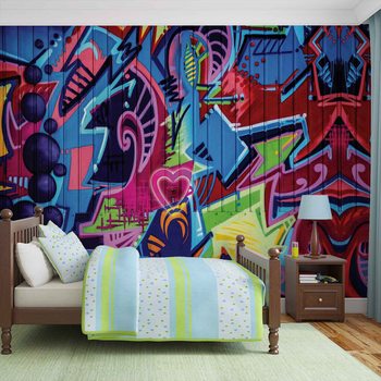 Graffiti Street Art Wallpaper Mural