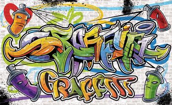 Ταπετσαρία Graffiti Street Art