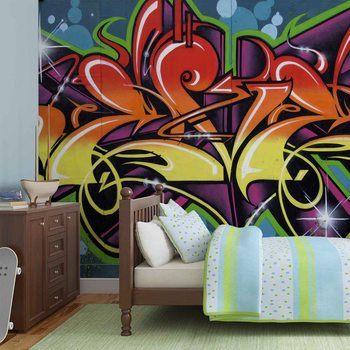 Graffiti Street Art Wallpaper Mural