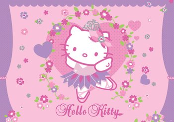 Фототапет Hello Kitty
