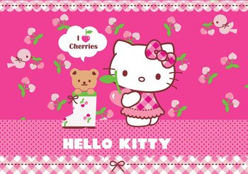 Фототапет Hello Kitty