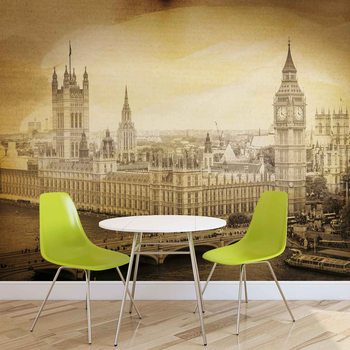 Houses Of Parliament Wallpaper Mural